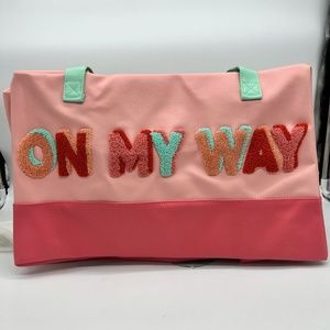 NWT 3 Happy Hooligans By: Jadelynn Brooke On My Way Duffle Bag